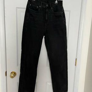Black American Eagle Straight Jean